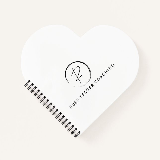 Russ Yeager Coaching Signature Logo Notebook (Front)