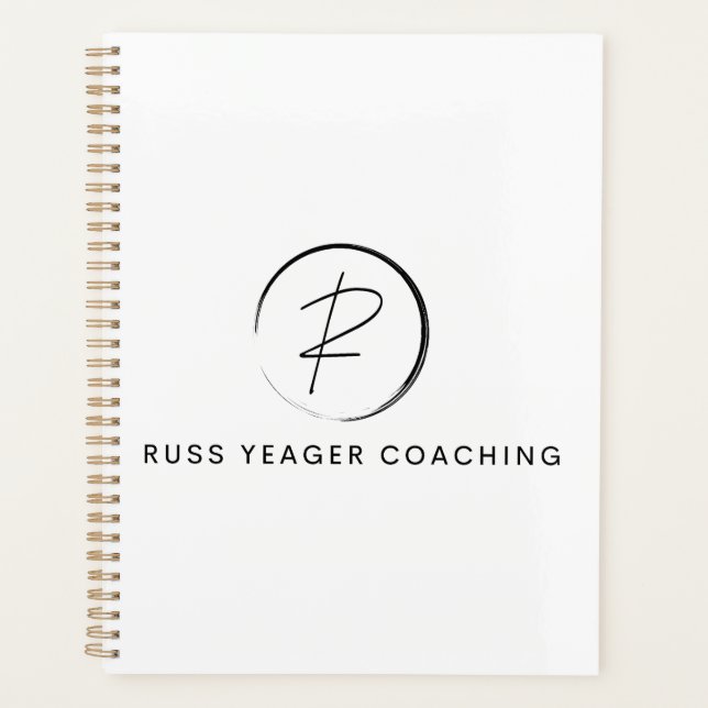 Russ Yeager Coaching Signature Logo Planner (Front)