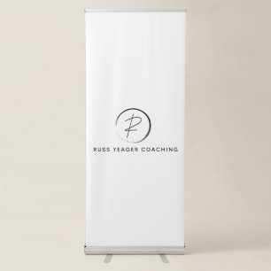 Russ Yeager Coaching Signature Logo Retractable Banner