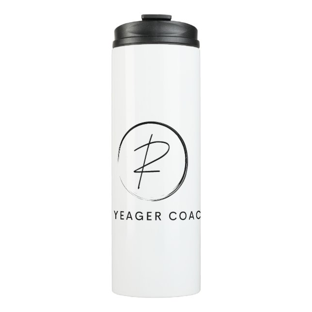 Russ Yeager Coaching Signature Logo Thermal Tumbler (Front)