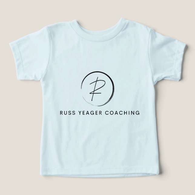 Russ Yeager Coaching Signature Logo Toddler T-shirt (Design Front)