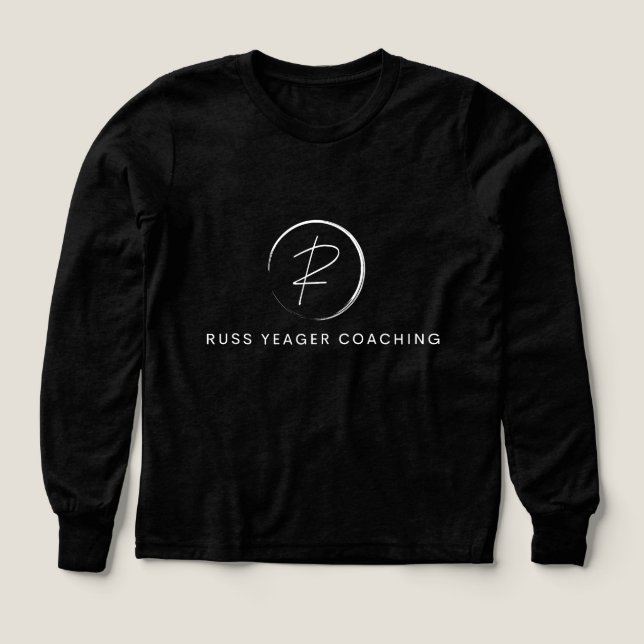 Russ Yeager Coaching Signature Logo Tri-Blend Shirts (Design Front)