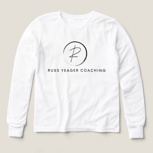 Russ Yeager Coaching Signature Logo Tri-Blend Shirts (Design Front)