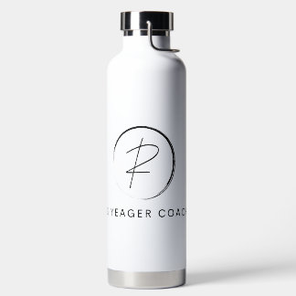 Russ Yeager Coaching Signature Logo Water Bottle