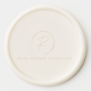 Russ Yeager Coaching Signature Logo Wax Seal Sticker