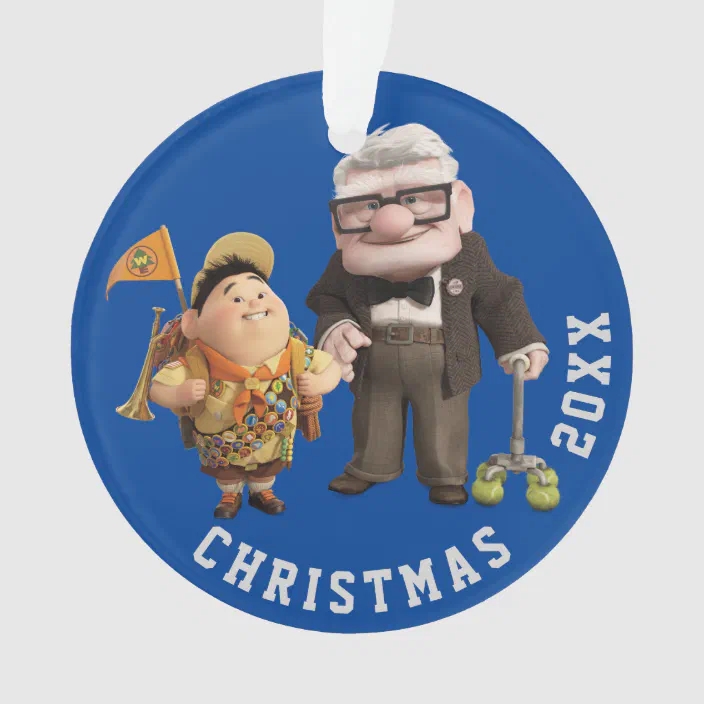 Russell And Carl From Disney Pixar Up Ornament Zazzle Com