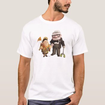 Russell And Carl From Disney Pixar Up! T-shirt by disneyPixarUp at Zazzle