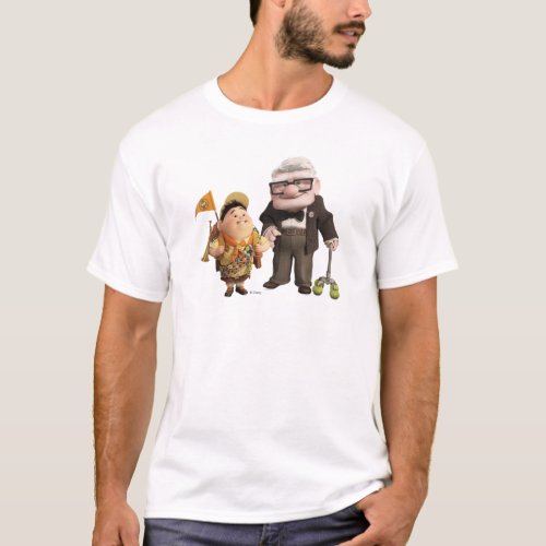 Russell and Carl from Disney Pixar UP T_Shirt