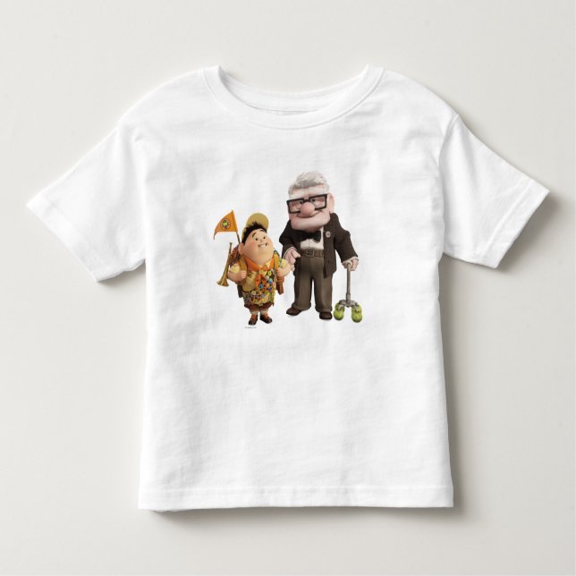 Russell and Carl from Disney Pixar UP! Toddler T-shirt (Front)
