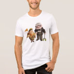 Russell and Carl from Disney Pixar UP! Tri-Blend Shirt<br><div class="desc">Celebrate the heartwarming friendship between Russell and Carl from Disney Pixar's Up with this adorable t-shirt. Featuring the adventurous duo, this design captures the spirit of companionship and their unforgettable journey. Perfect for fans of all ages, this tee is a great way to express your love for this iconic pair...</div>