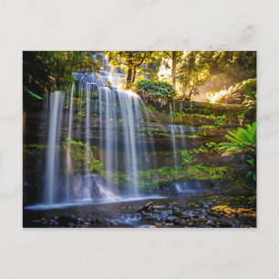 Russell Falls Australia postcard