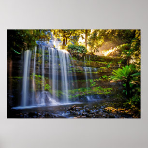 Russell Falls Australia poster