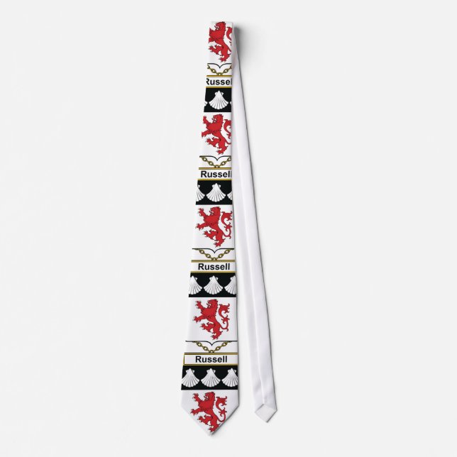 Russell Family Crest Tie (Front)