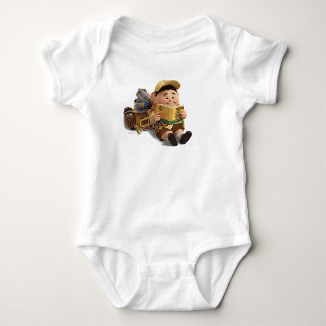 Russell from the Disney Pixar UP Movie Baby Bodysuit (Front)