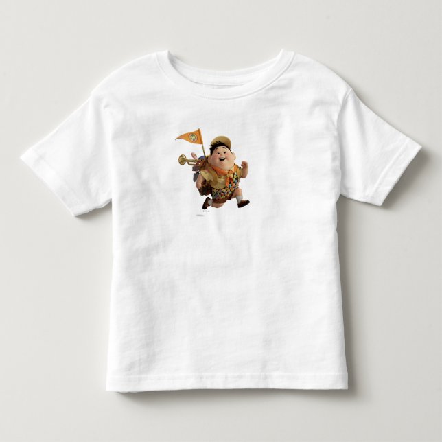 Russell Running from Disney Pixar UP Toddler T-shirt (Front)