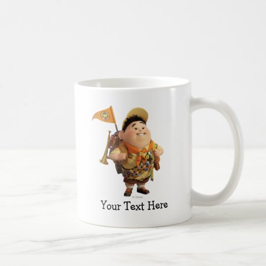 Russell smiling - the Disney Pixar UP Movie Coffee Mug
