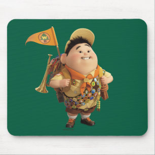 Russell smiling - the Disney Pixar UP Movie Mouse Pad