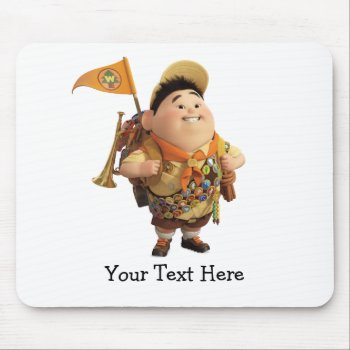 Russell Smiling - The Disney Pixar Up Movie Mouse Pad by disneyPixarUp at Zazzle