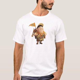 Russell smiling - the Disney Pixar UP Movie T-Shirt