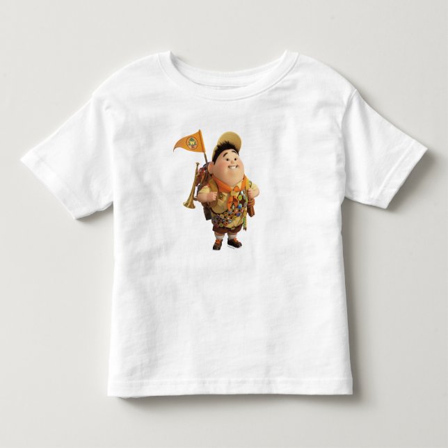Russell smiling - the Disney Pixar UP Movie Toddler T-shirt (Front)