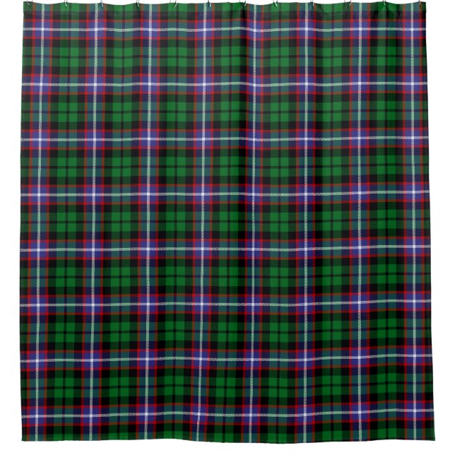 Russell Tartan Shower Curtain (Front)