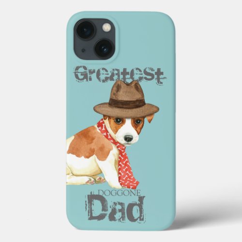 Russell Terrier Dad iPhone 13 Case
