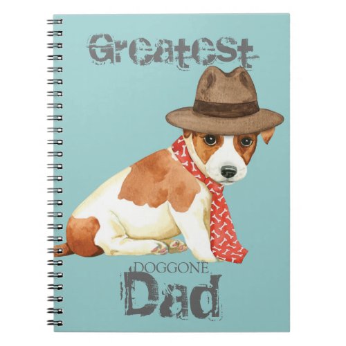 Russell Terrier Dad Notebook