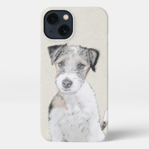 Russell Terrier Rough Painting _ Original Dog Art iPhone 13 Case