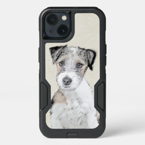 Russell Terrier Rough Painting _ Original Dog Art iPhone 13 Case