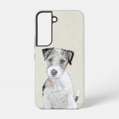 Russell Terrier Rough Painting _ Original Dog Art Samsung Galaxy S22 Case