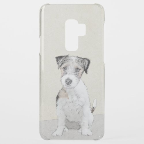 Russell Terrier Rough Painting _ Original Dog Art Uncommon Samsung Galaxy S9 Plus Case