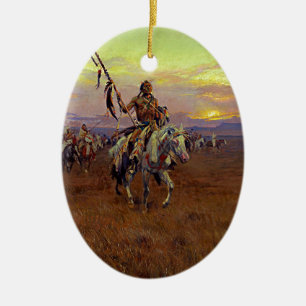 Russell The Medicine Man Ceramic Ornament