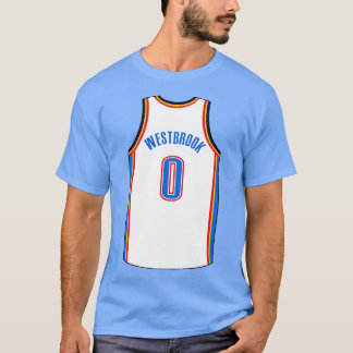 Russell Westbrook Oklahoma City Jersey Qiangy  1 T-Shirt