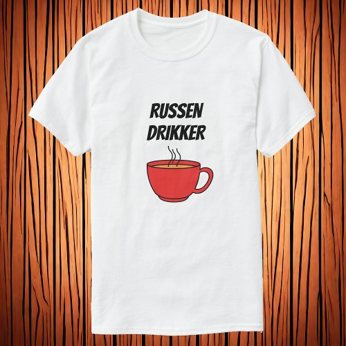 Russen drikker kaffe T_Shirt