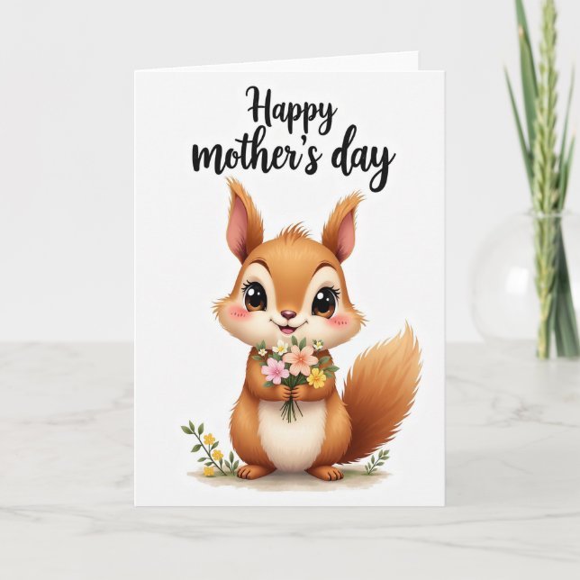 Russet Fur Mothers Day Card (Front)