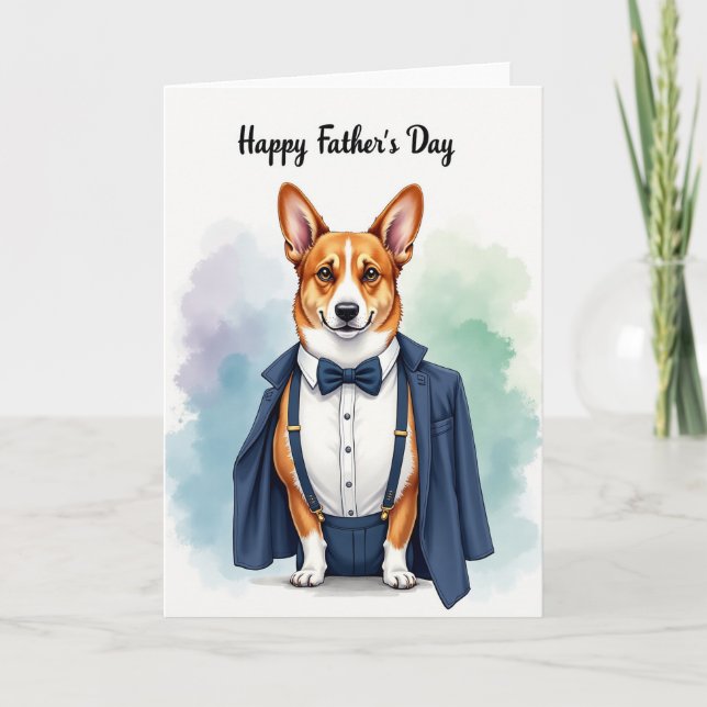 Russet Pup Fathers Day Card (Front)