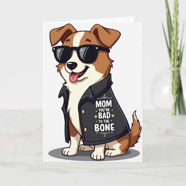 Russet Pup Mothers Day Card (Front)