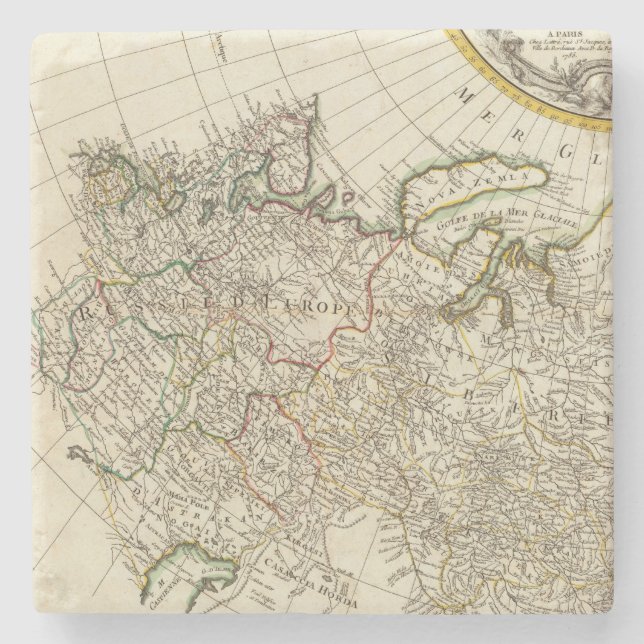 Russia 18 stone coaster (Front)