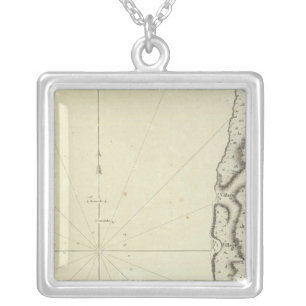 Russia 2 silver plated necklace