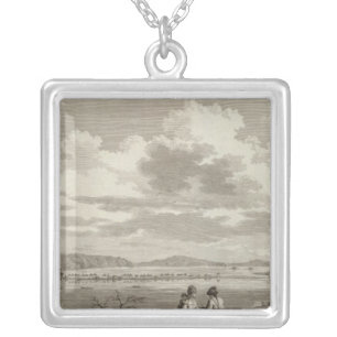 Russia 2 silver plated necklace