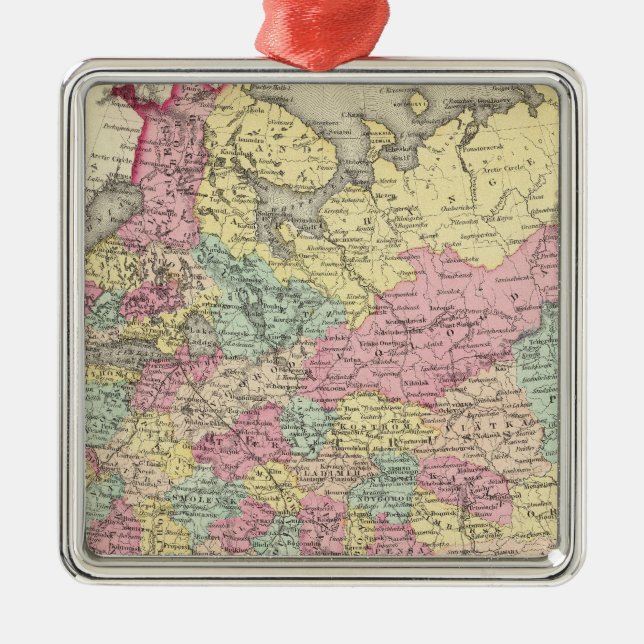 Russia 6 metal ornament (Front)