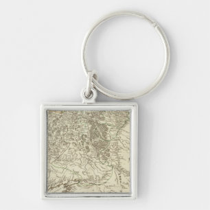 Russia and Europe 6 Keychain