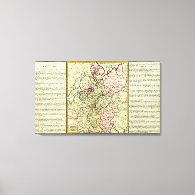 Russia and Urkraine Canvas Print (Front)
