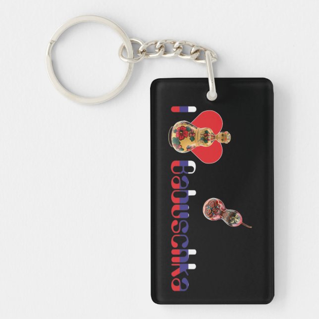 Russia - Babuschka key Keychain (Front)