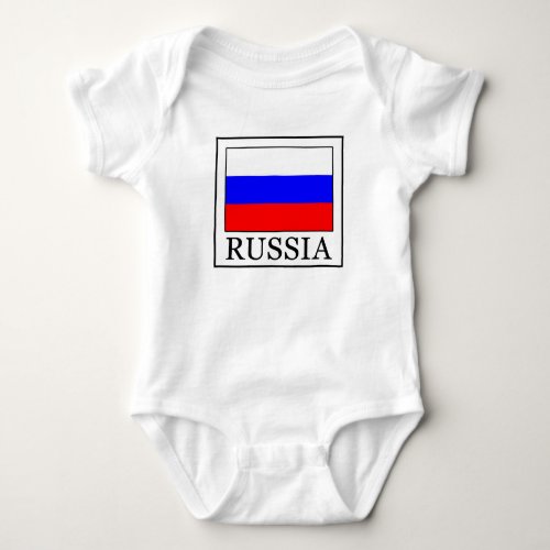 Russia Baby Bodysuit