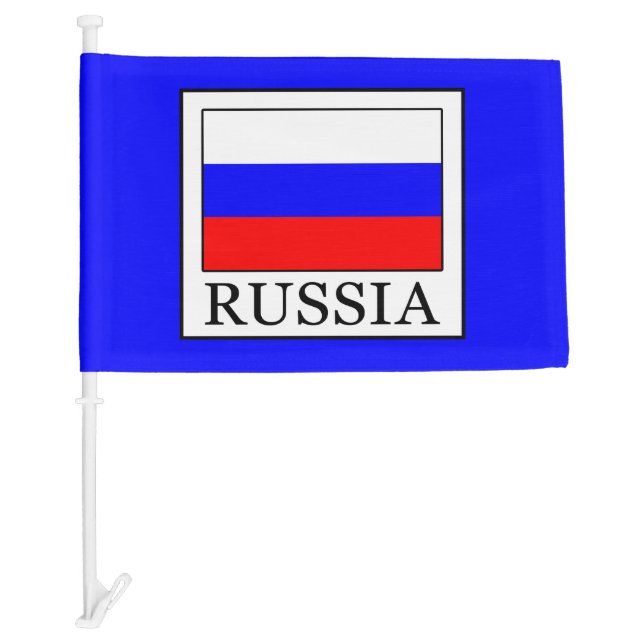 Russia Car Flag (Front)