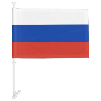 Russia Car Flag
