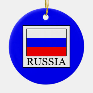 Russia Ceramic Ornament