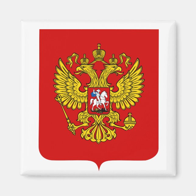 Russia Coat of Arms Magnet (Front)