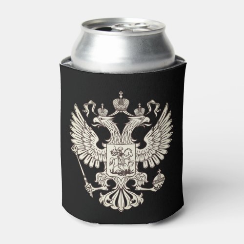 Russia coat of arms _ white version can cooler